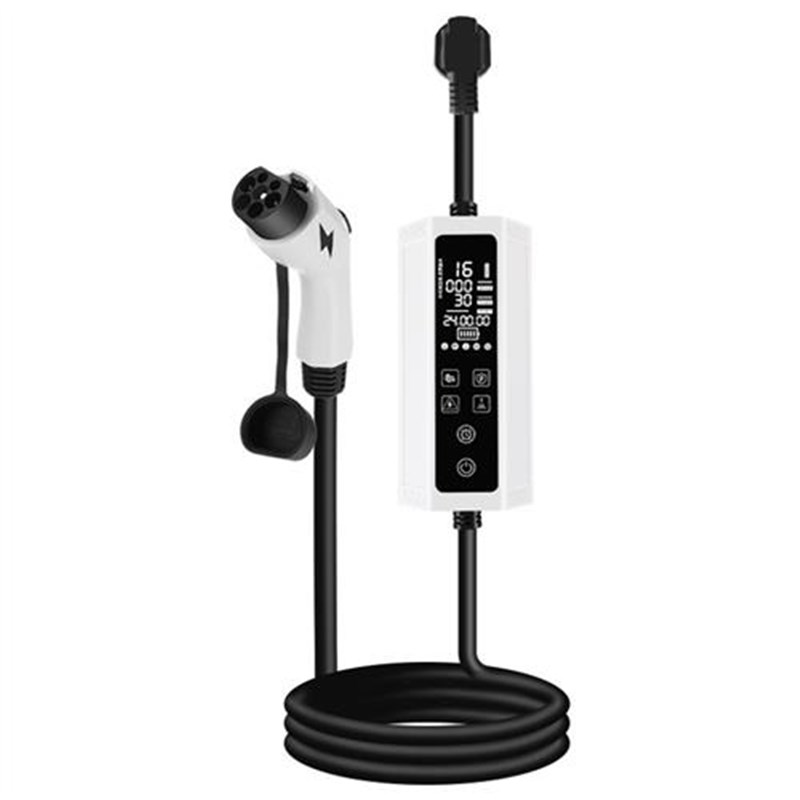 新能源电动汽车i充电枪器线16A3KW随车充便携式免接地线比亚迪通