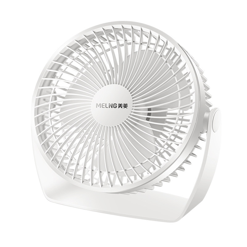 桌面小风扇家用USB充电小型便携式E轻音宿舍床上迷你台夹式电风扇