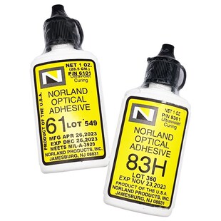 Norland NOA61 63 65 68 73A 76 81 83H86H88紫外线固化UV光学胶