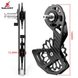 公路车碳纤维陶瓷轴承导轮5800/6800/7D000/R8000 后拨FORCE大鸡