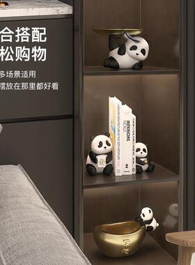 摆件置架托盘米子装饰品钥匙玄关家居创意物客厅家居Y收纳入户熊