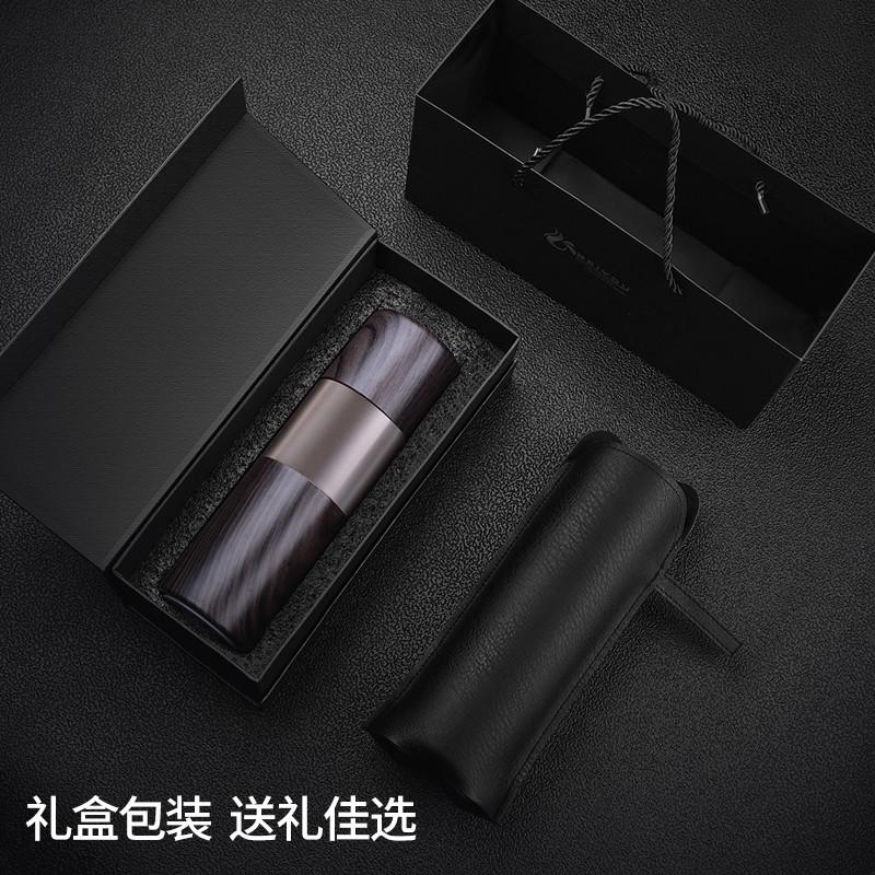 全陶瓷内胆保温杯女纯骨瓷大容A量泡茶男士茶水分离水杯子定制