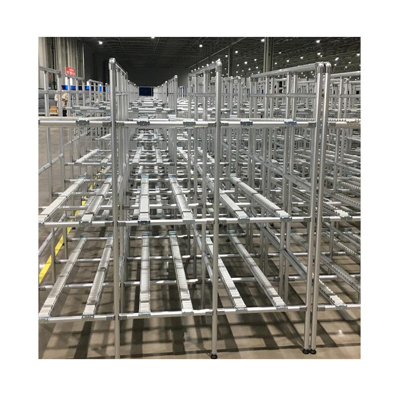 线棒精益c管  工厂仓库物料货架工作台用圆管铝线棒