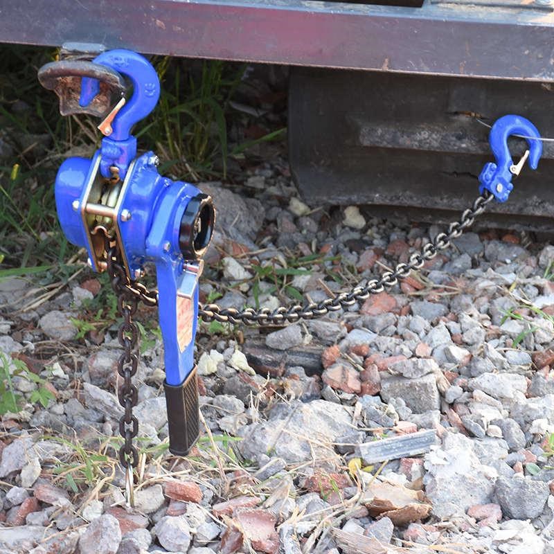 履带收割机上履带扳动工r具手扳葫芦起重倒链手摇吊机手动1吨1.5
