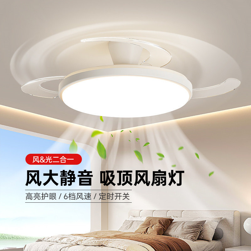 箭牌照明风扇灯卧室房间2026新款高亮吸顶灯具简约现代餐厅吊扇灯