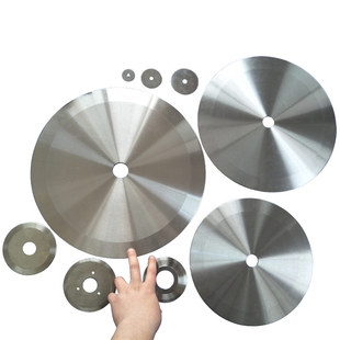 圆形刀片切纸管胶带布高速钢圆刀片大圆刀片分切刀分条分切机刀片