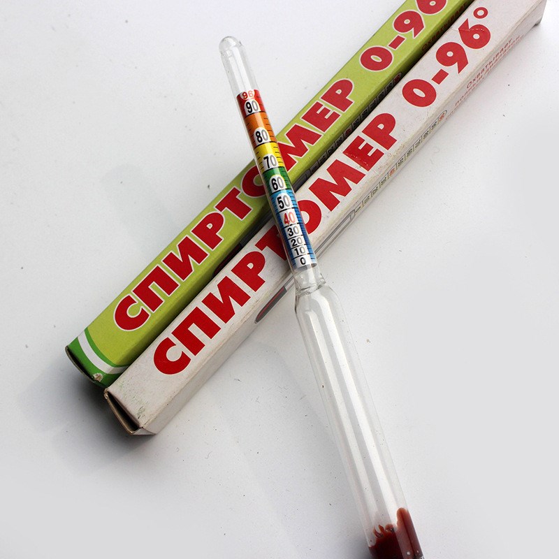 酒精糖度测量密度计比重计 自酿葡萄酒度酒测量糖度计现货