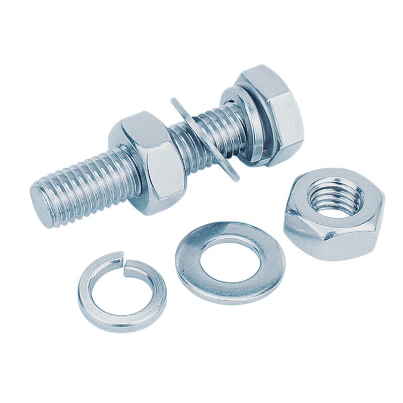 4.8级镀锌外六角螺栓镀锌螺丝螺母套装M6M8M10M12M14M16M18M20M30,搬运/仓储/物流设备,机械式停车设备（立体停车库）,淘宝优惠券,粉丝福利购,淘宝优惠卷