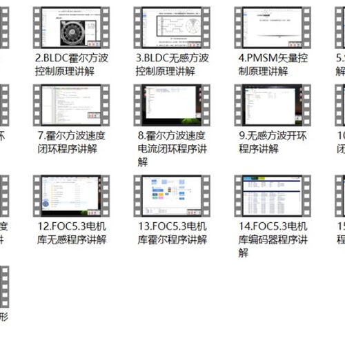 无刷电机开发板 STM32学习板PMSM FOC控制