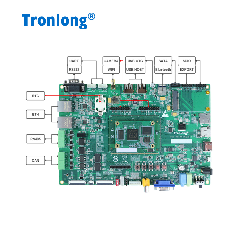 创龙全志A40ig工业开发板 国产四核A7 ARM Linux 主频1.2GHz B2B