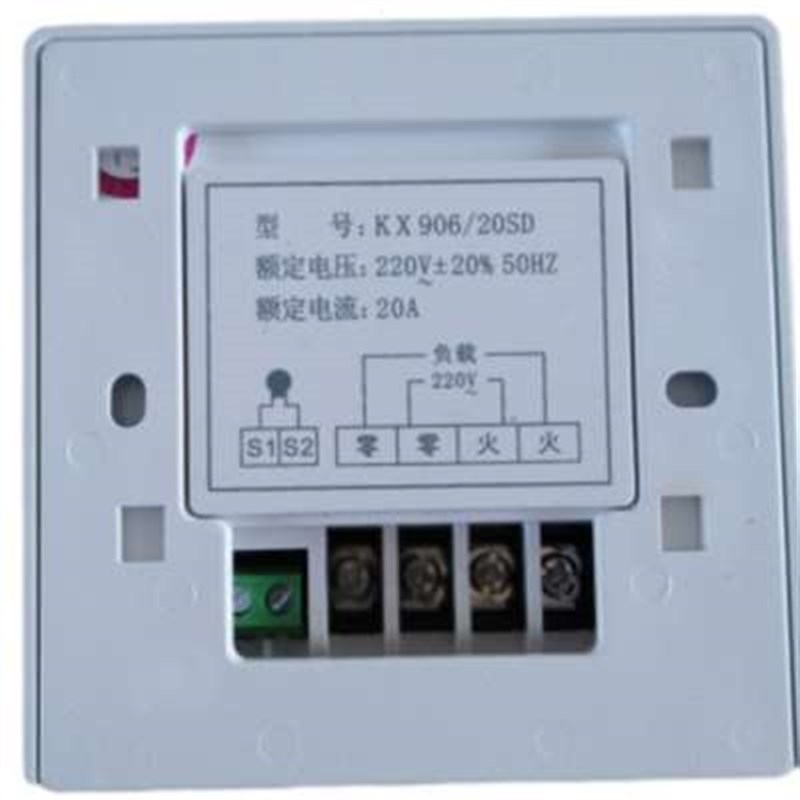 智能数显温控器电热炕开关电采暖面板电地暖汗蒸房电热膜电地热板