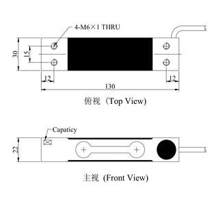 mavin足立NA1称重传感器高精度3kg 40kg天平计数秤桌称传感器