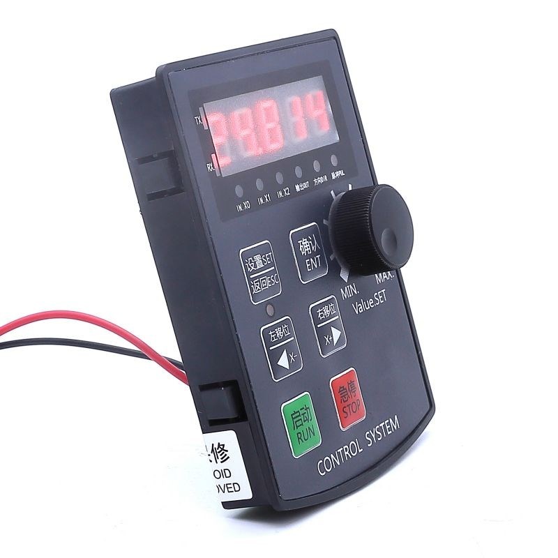 单轴步进伺服电机脉冲驱动控制器HF套装正反转定长调改速串口RS48