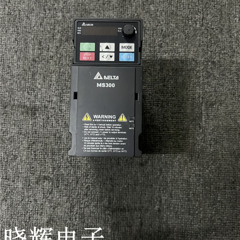 台达变频器MS300系列 VFD4A8MS21ANSAA  0.75KW 单相220V现货质保