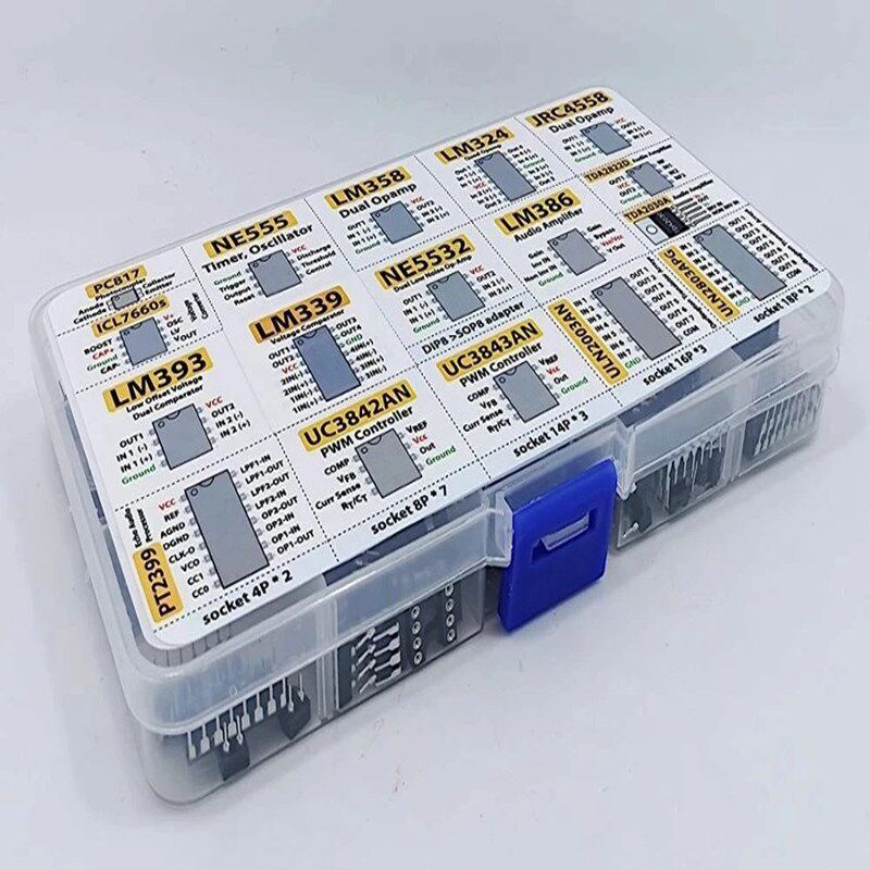 XL IC芯片分类150个运算放大器 振荡器 PC817 NE555 LM358 LM324