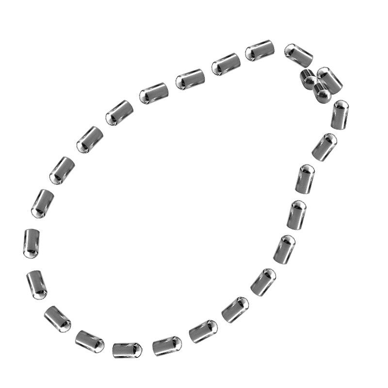 PCB定位PIN不锈钢销钉圆柱滚针销子直径1.8mm长10mm15多规格