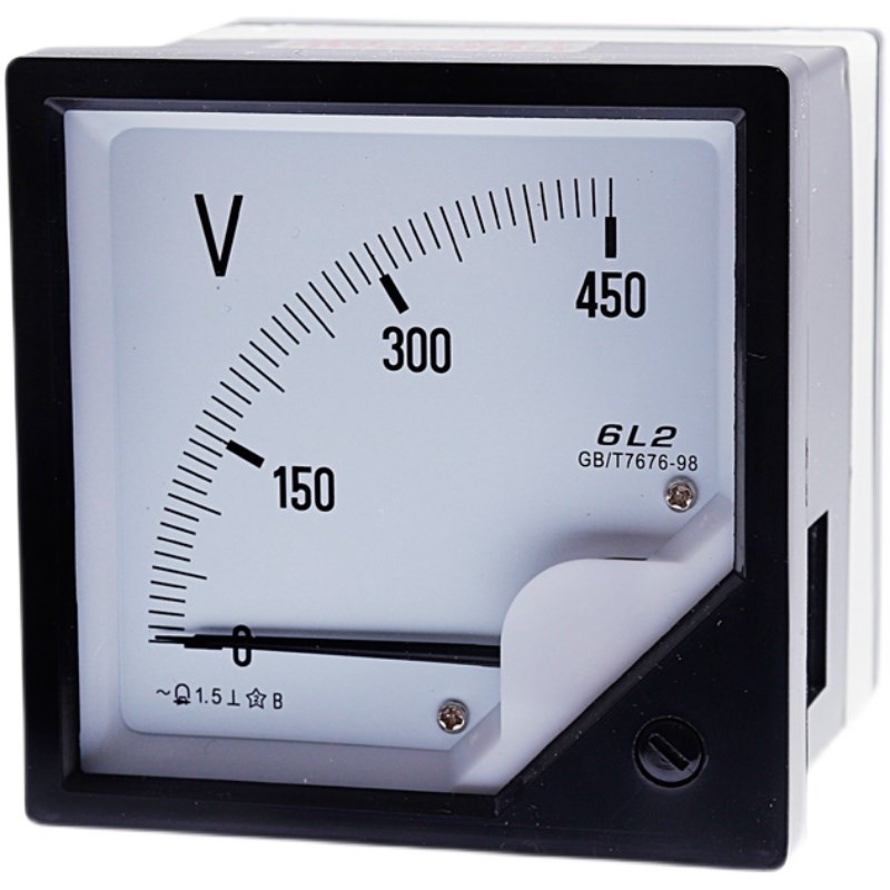 6L2指针式电流表600/5电压表450V 功率因数表 赫兹表 转速表表头