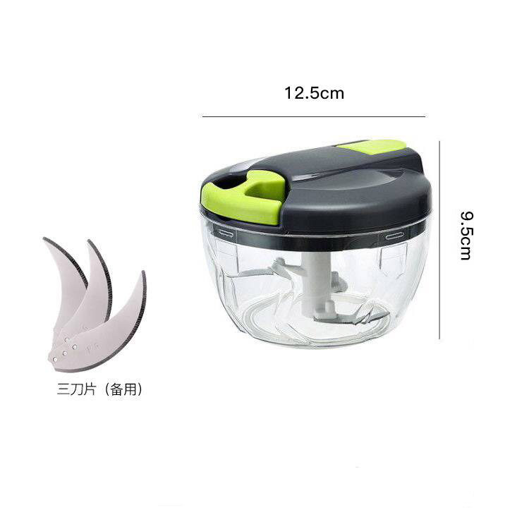 手动手拉切打绞蒜搅拌饺子馅碎菜辣椒料理机绞肉器家用式神器小型