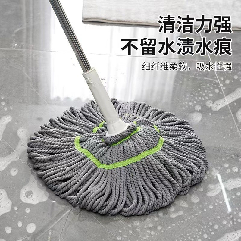 免手洗自拧水拖把新款家用旋转超细纤维带桶一拖懒人拖布吸水墩布