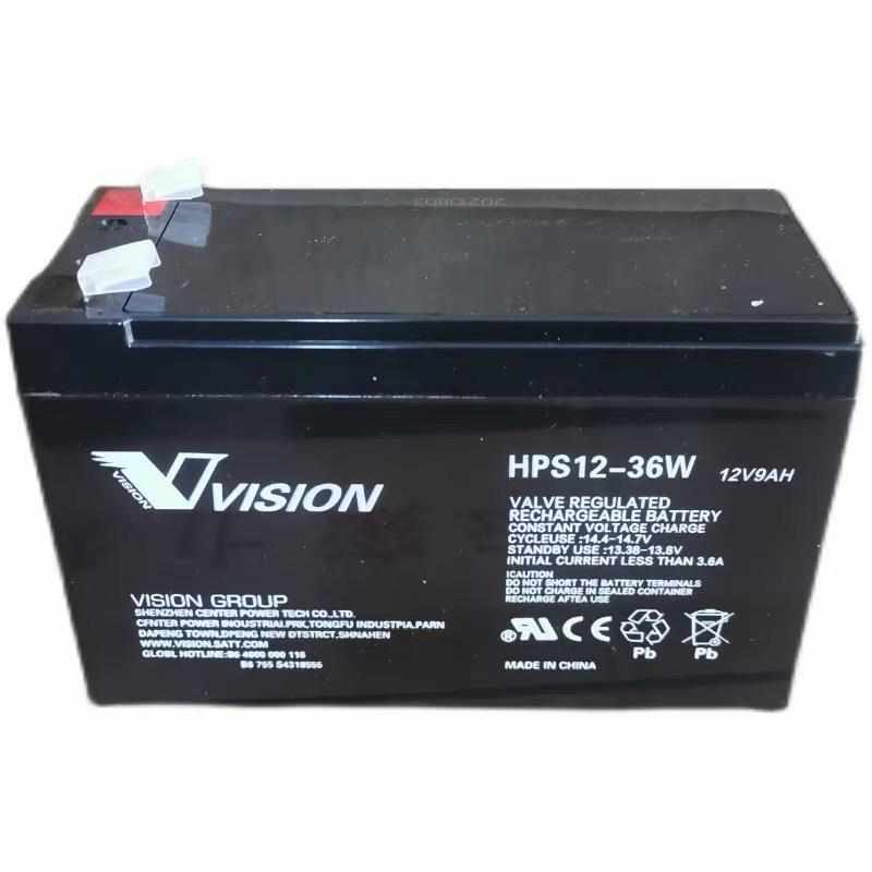 VISION 威神 蓄电池 HPS12v-36W F2 12V9AH EPS通讯电源直流屏电