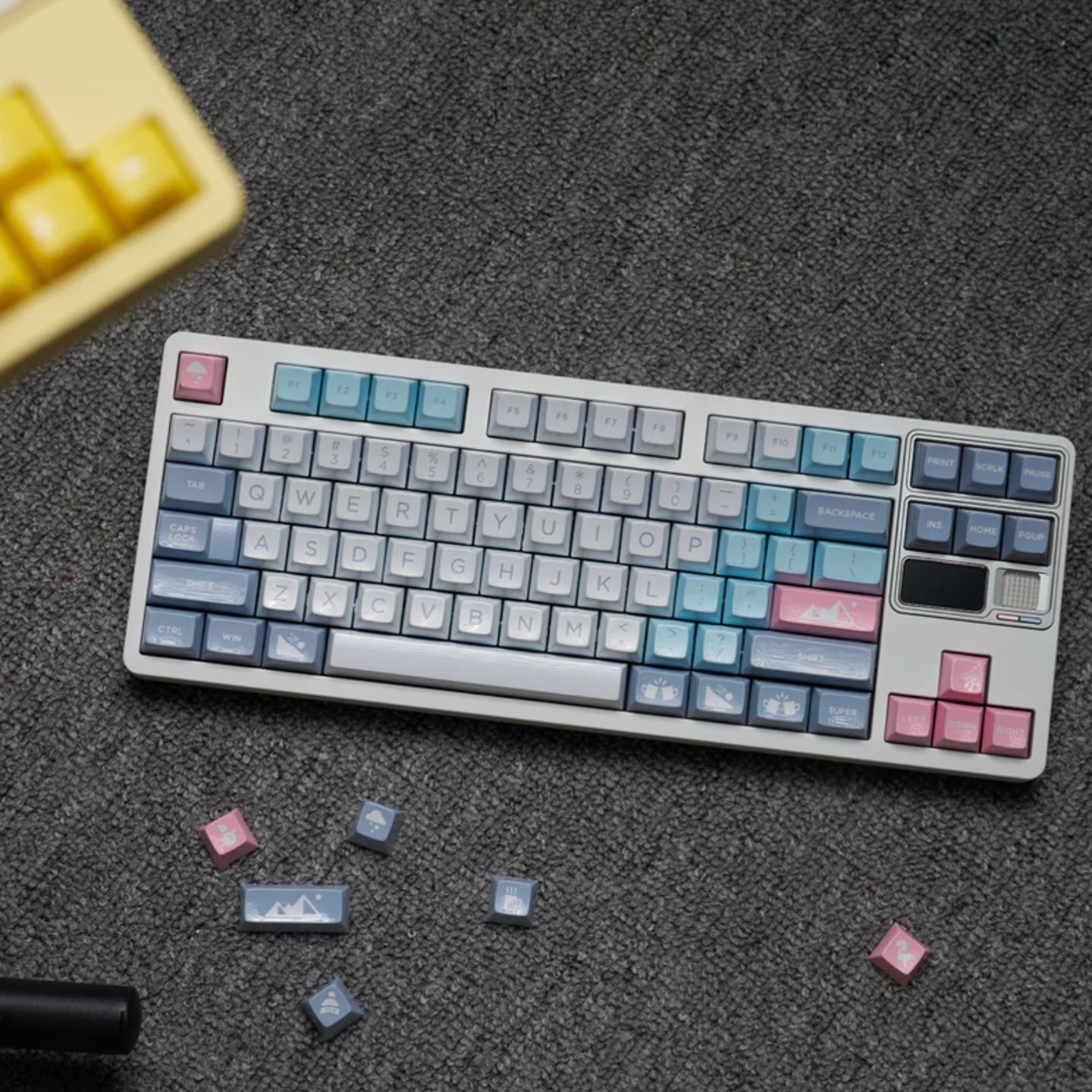 【呆呆外设】QK80MK2 qwertykeys客制化三模机械键