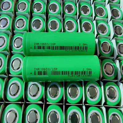 亿纬25P18650锂电池2500mAh 3.7v动力12C大功率30A放电新款