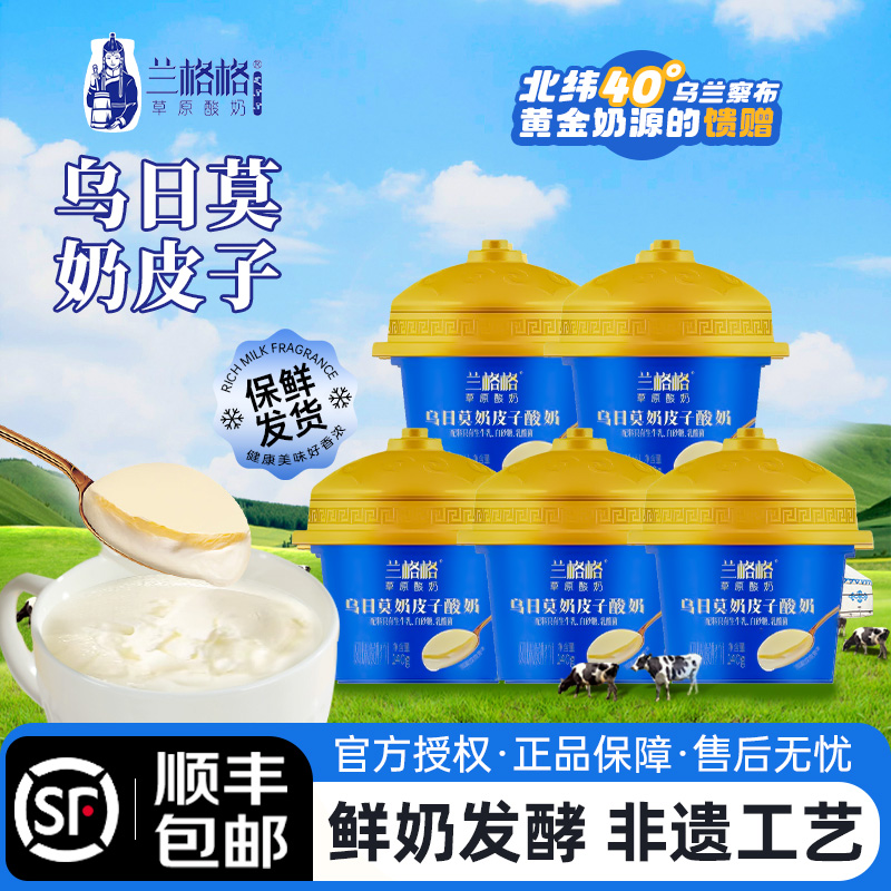 兰格格奶皮子草原低温风味酸奶