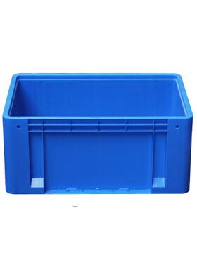 46280物流箱圆角灰色物流箱子养鱼养龟盒中转盒子工业货物胶箱