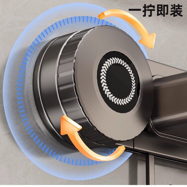 吸盘拖把架壁挂夹免打孔