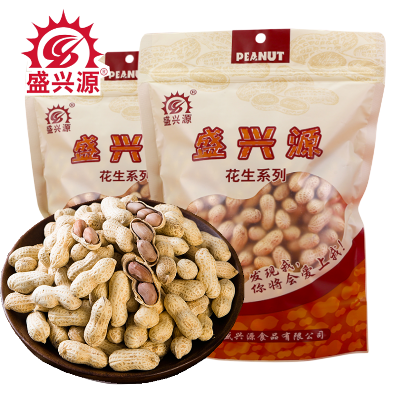 盛兴源花生山核桃小珍珠花生500g袋装散称炒货零食下酒炒花生带壳,零食/坚果/特产,花生,淘宝优惠券,粉丝福利购,淘宝优惠卷