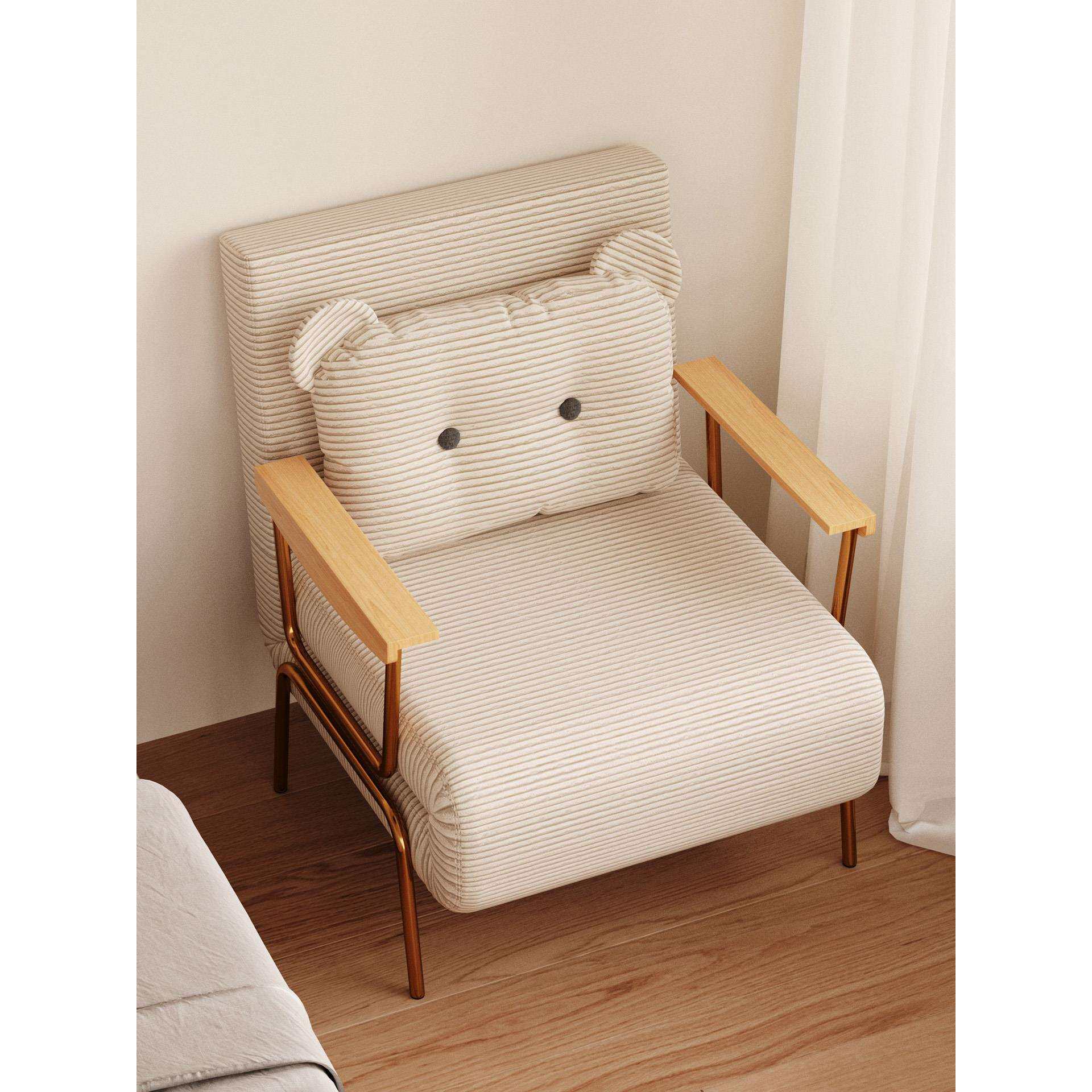 折叠沙发床两用多功能午休午睡家用客厅租房小户型单人床可折叠床