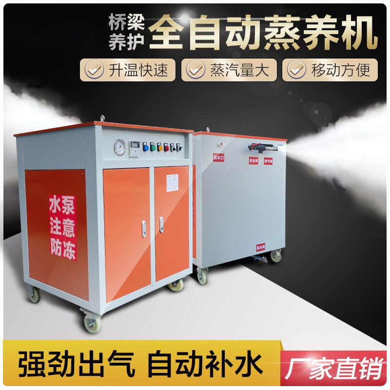 工厂现货蒸汽发生器桥梁养护系统路桥混凝土专业养护设备18-90KW