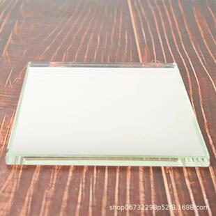 可加工超白无铜银镜舞蹈镜单面镜钢化玻璃浴室银镜风格隔断玻璃