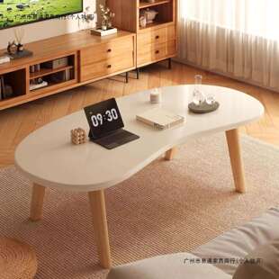 可折叠茶几客厅家用实木腿茶桌2025新款高端阳台飘窗桌炕桌小桌子