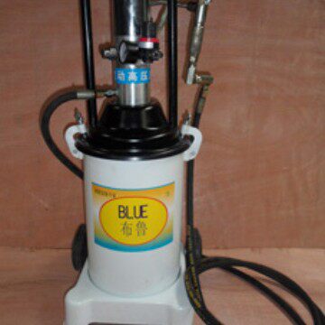 布鲁气动黄油机高压注油机全自动打黄油12L35L40L黄油枪高压管