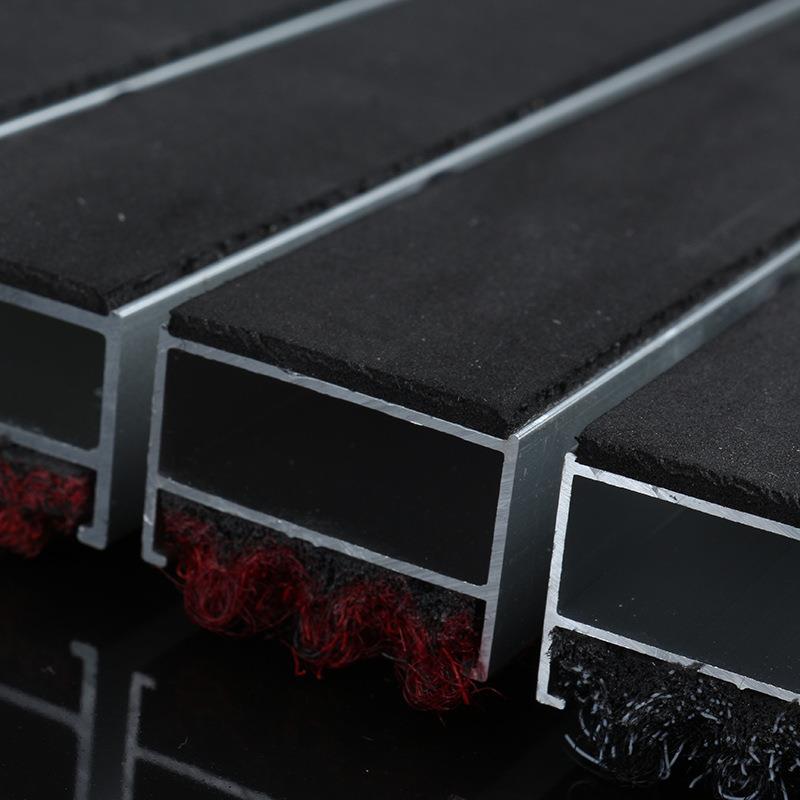 7YX商用铝合金地垫商场门口防尘地毯嵌入式除尘刮泥垫门厅蹭