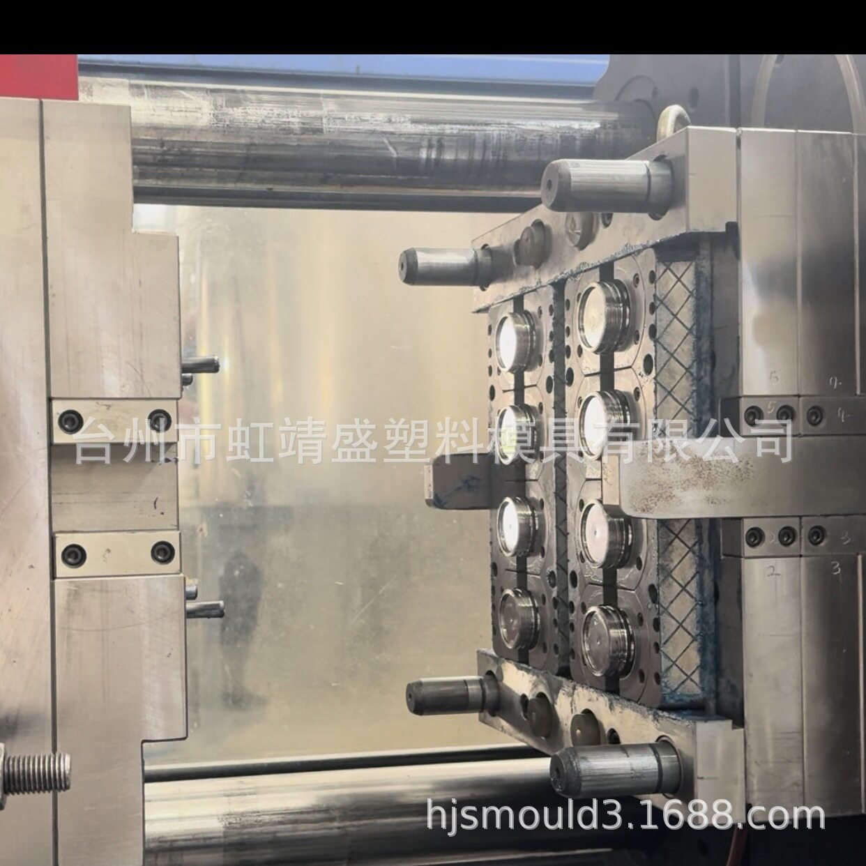 注塑模具加工厂48口水盖模具塑料瓶盖机油盖瓶盖模具订制图片