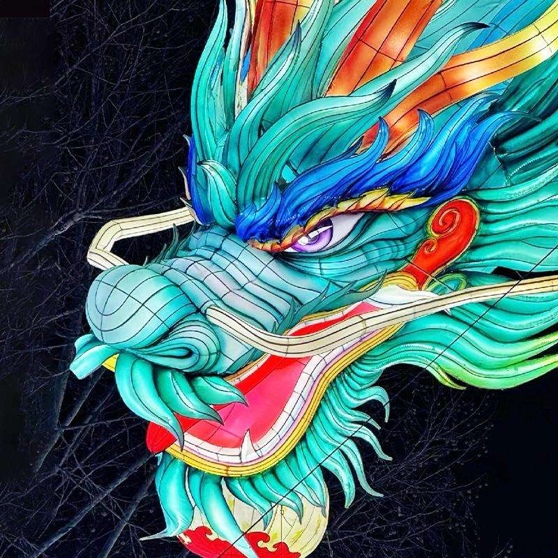 自贡彩灯大型节日花灯户外文旅古镇景区灯展庙会端午中秋装饰灯笼