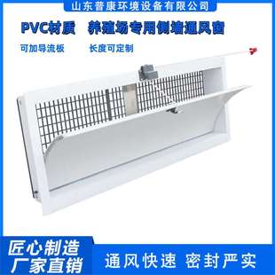 养殖场侧风窗鸡舍通风窗通风小窗猪舍换气窗手动进风窗畜牧通风窗