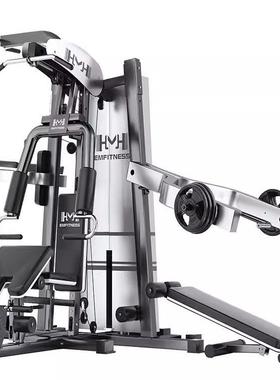 多功能三人站综合训练器家用健身器材套装组合健身房力量训练器械