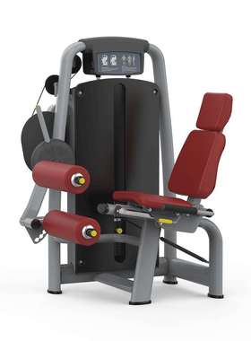 腿部健身器材 坐式屈腿训练器生产 太空室内健身器材