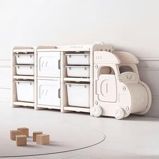 儿童玩具收纳柜客厅靠墙抽屉式超大容量分类多层置物架宝宝储物柜
