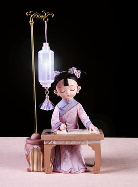 创意小礼品女孩教师节礼物宫廷风格格桌面装饰治愈系摆件少女ins