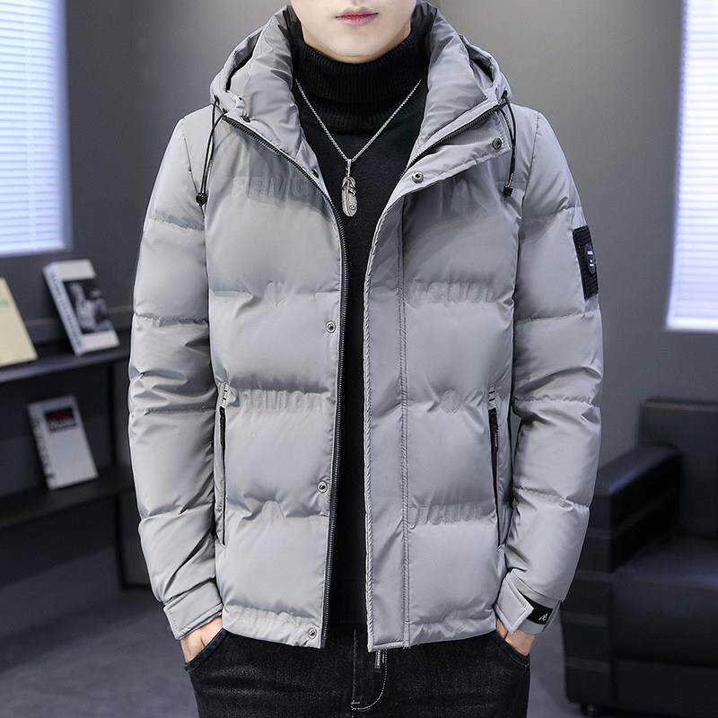白绒羽服男8003DNJQ士连帽潮流205年新款青少年帅鸭气绒百搭加厚2