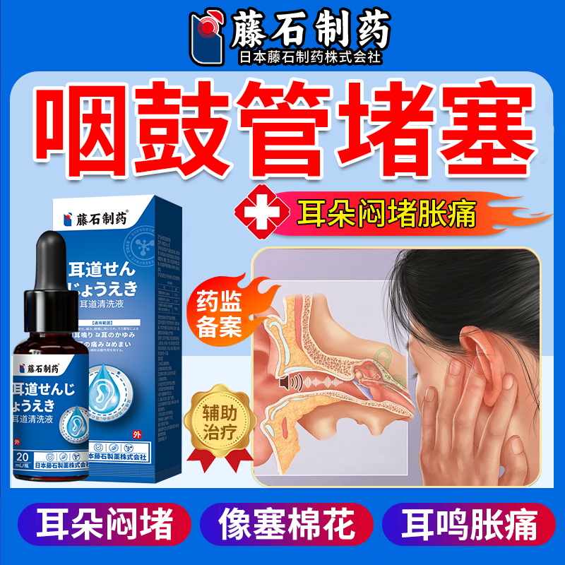 咽鼓管阻塞耳朵经常闷堵