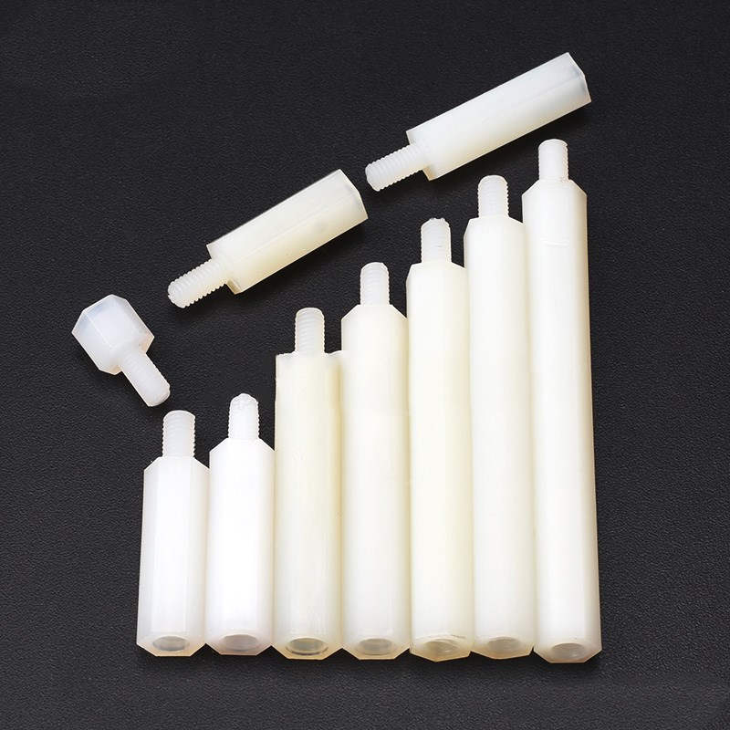 六角螺丝 尼龙隔离柱M3*5/6/7/8/10/15/20/25/30/35/40/45/50mm+6