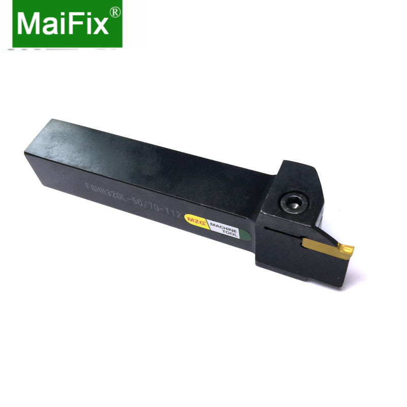 端面切槽刀端面槽刀杆双头槽刀片数控切断刀杆FGHH320 25R75/100