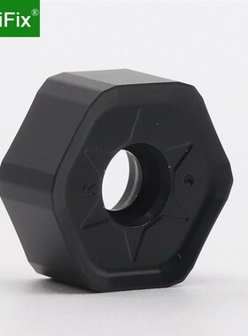 数控双面快进给铣刀片HNGX0906ANSN-R开粗六角45度重切削刀盘刀粒