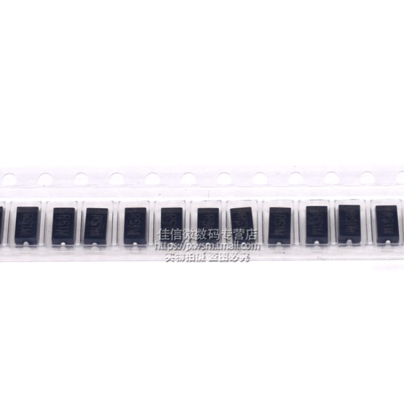 高压整流快恢复二极管 RS1M/1G FR107贴片 RS1M ES1J 1A/1000VSMA