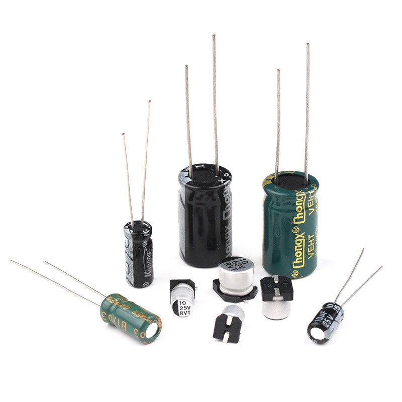 10UF 直插铝电解电容高频低阻16v/25/50/63/400V 贴片电解电容SMD